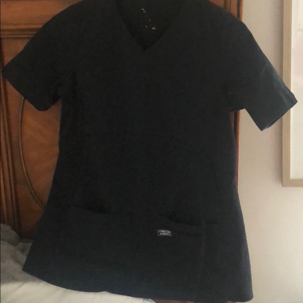 Cherokee maternity scrub top